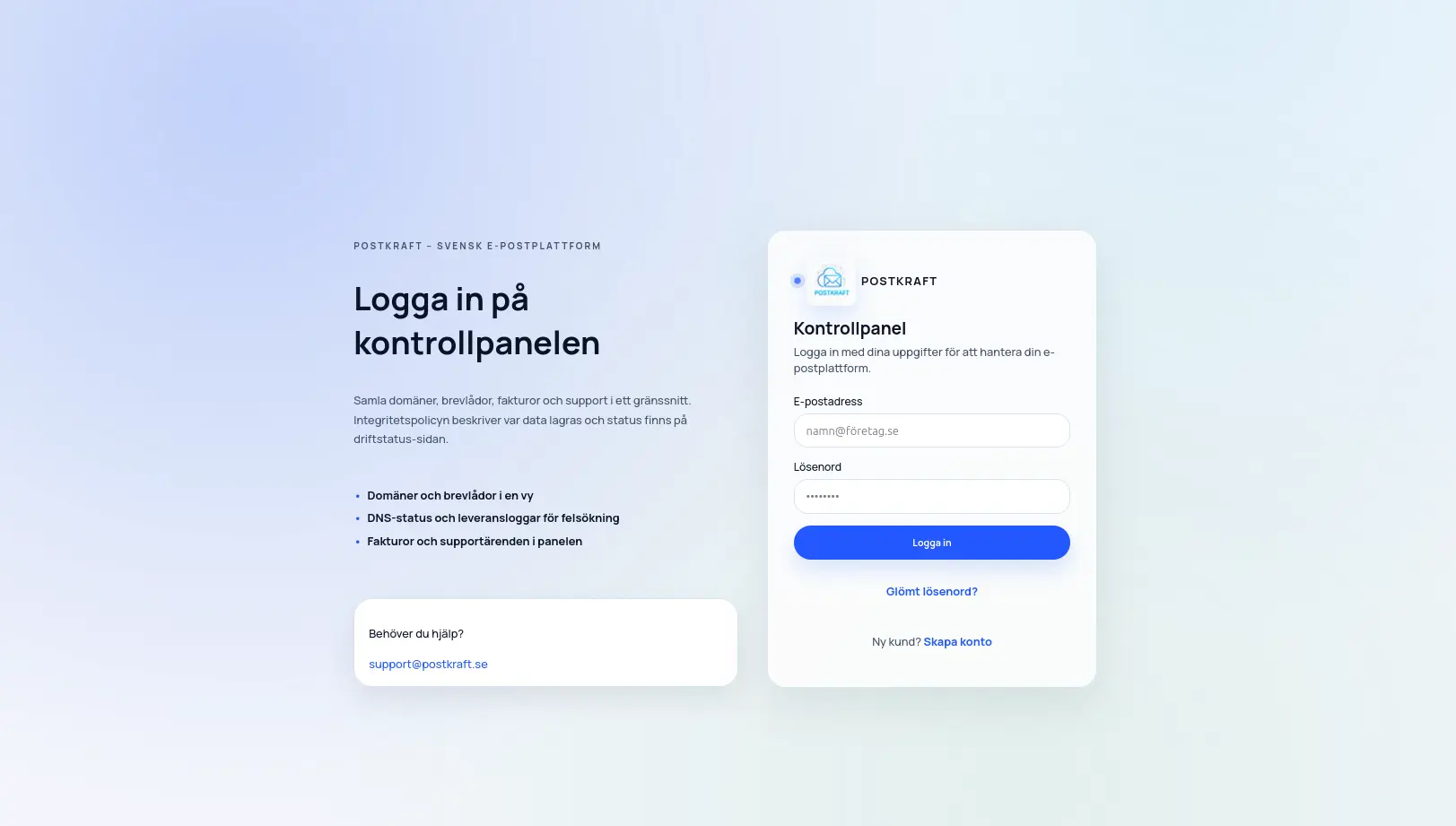 Postkraft website – additional view 3