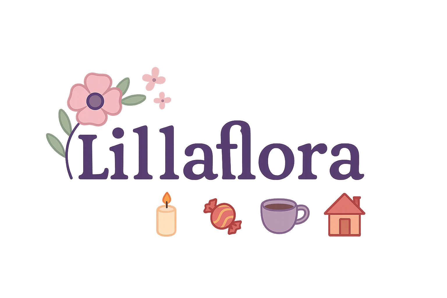 Logo for lillaflora.nu