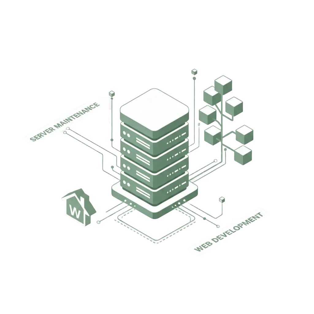 Illustration av tjänsteområden